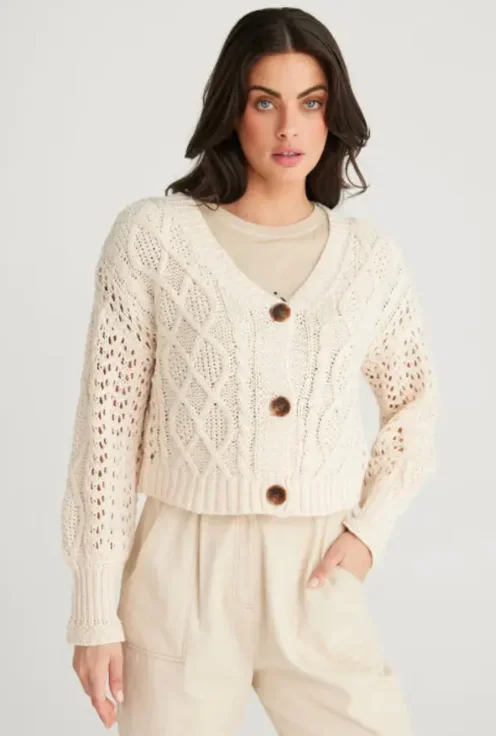 Women's Dixie Chunky Knit Cardigan