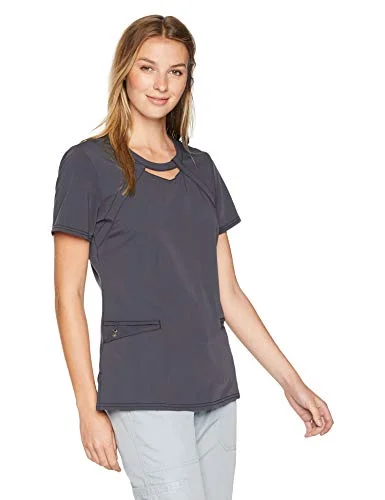 Careisma CA602 Women's Round Neck Solid Scrub Top