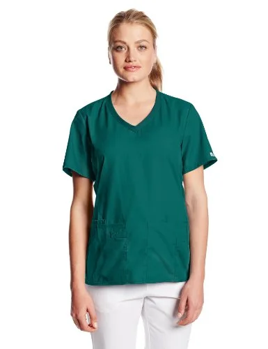 Cherokee 1909 Women's Scrubs Flexibles Knit Panel V-Neck Top