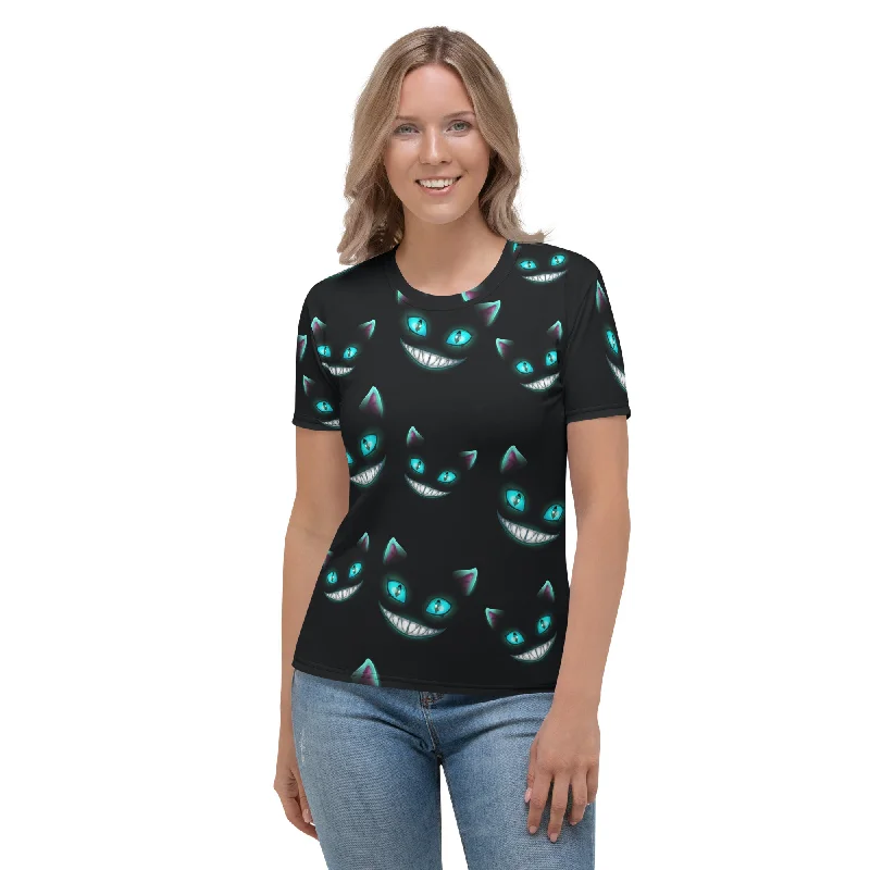 Spooky Halloween Cat T-shirt