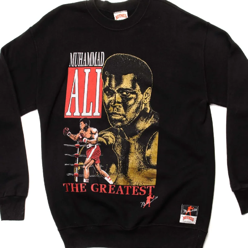 VINTAGE MUHAMMAD ALI THE GREATEST SWEATSHIRT SIZE LARGE MADE IN USA