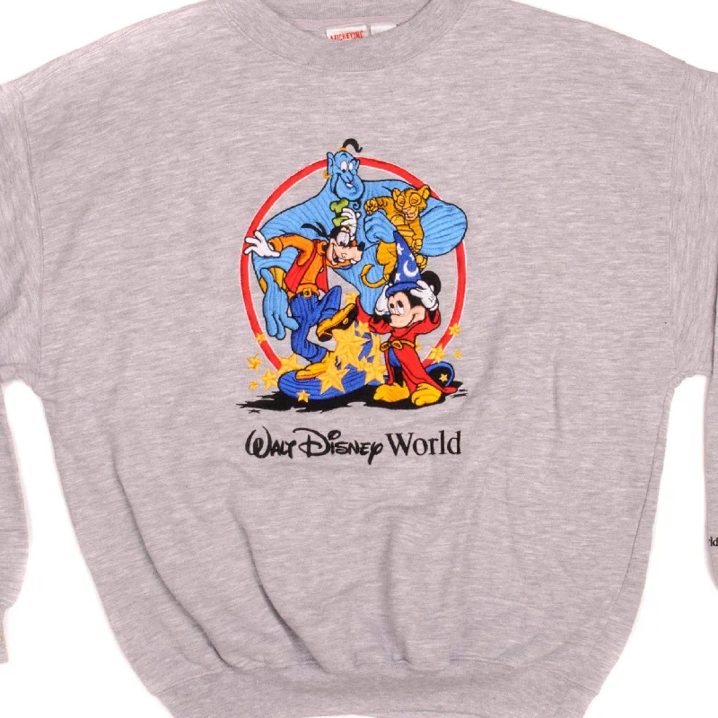 VINTAGE WALT DISNEY WORLD ALADDIN SWEATSHIRT 1990s SIZE LARGE