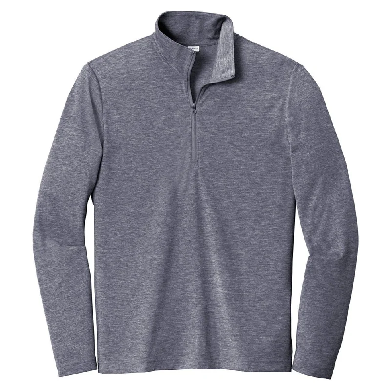 Sport-Tek ® PosiCharge ® Tri-Blend Wicking 1/4-Zip Pullover