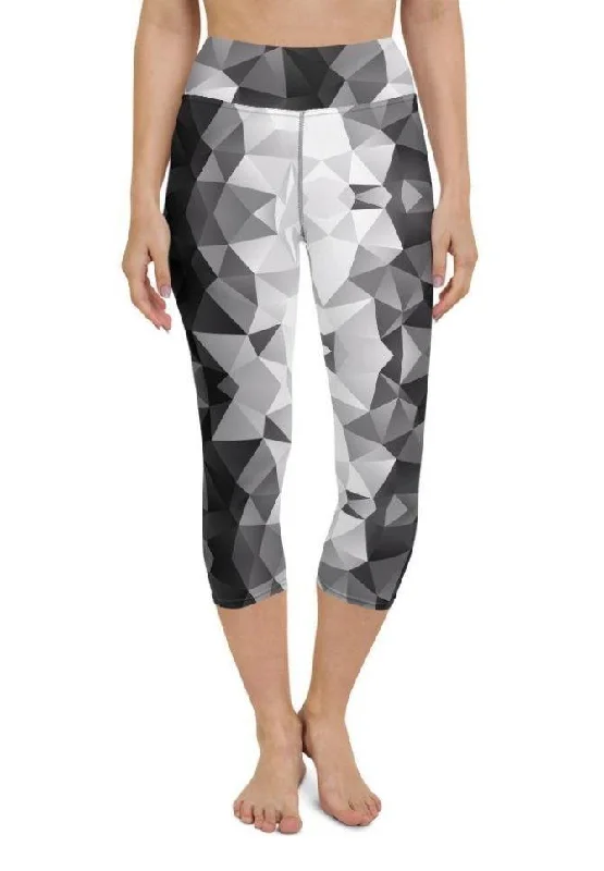 Glass Geometric Yoga Capris