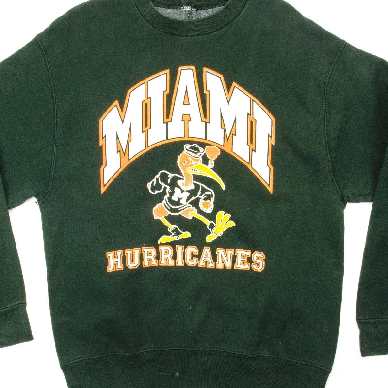 VINTAGE MIAMI HURRICANES SWEATSHIRT SIZE LARGE