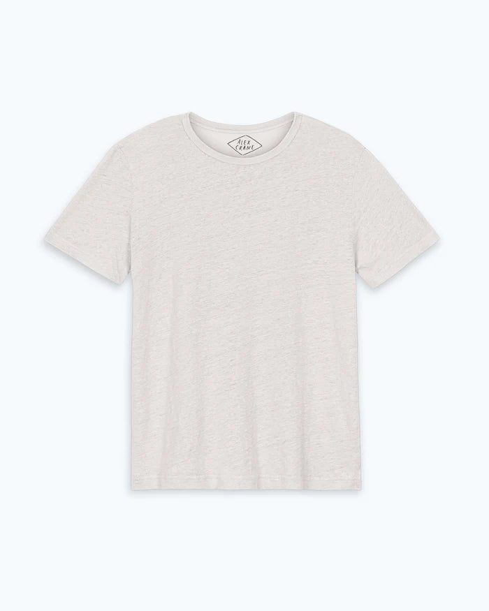 Alex Crane Bone Linen Sun T-Shirt