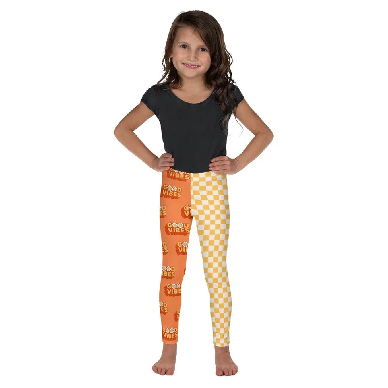 Two Patterned Hippie Kid's Leggings