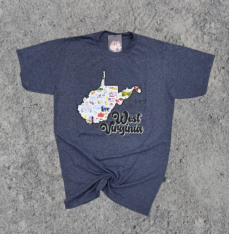 Country Roads State Tee