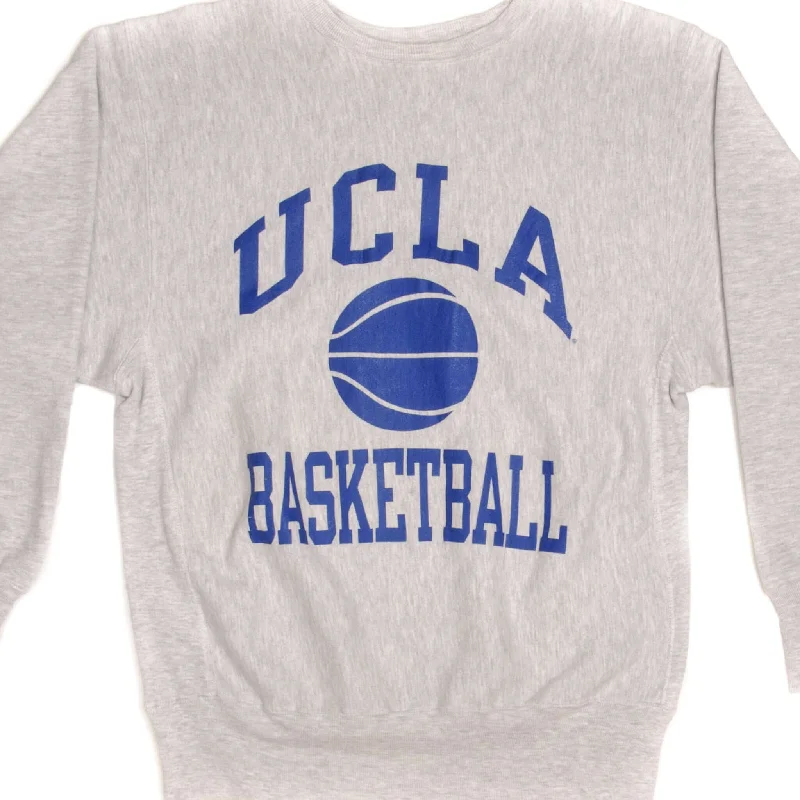 VINTAGE CHAMPION REVERSE WEAVE UCLA BASKETBALL SWEATSHIRT 1990s XL MADE USA