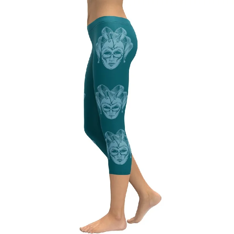 Carnival Mask Capris