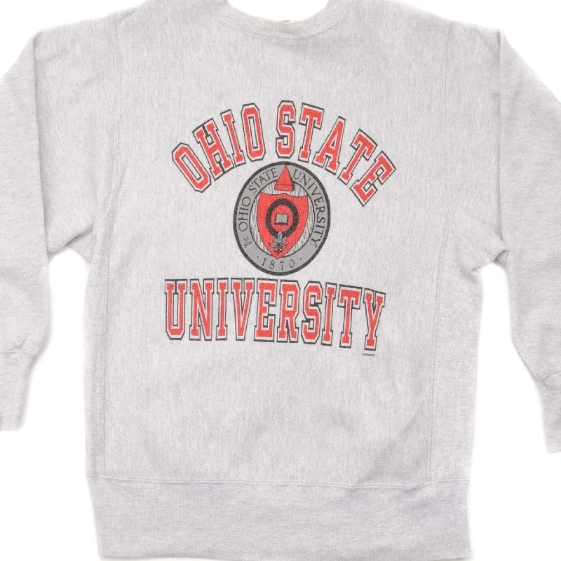 VINTAGE CHAMPION REVERSE WEAVE OHIO STATE UNI SWEATSHIRT 1990S LARGE MADE USA