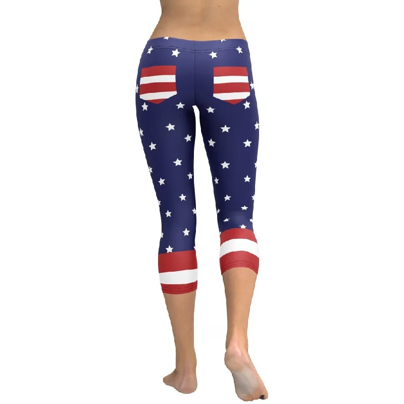 Cool Patriotic Capris