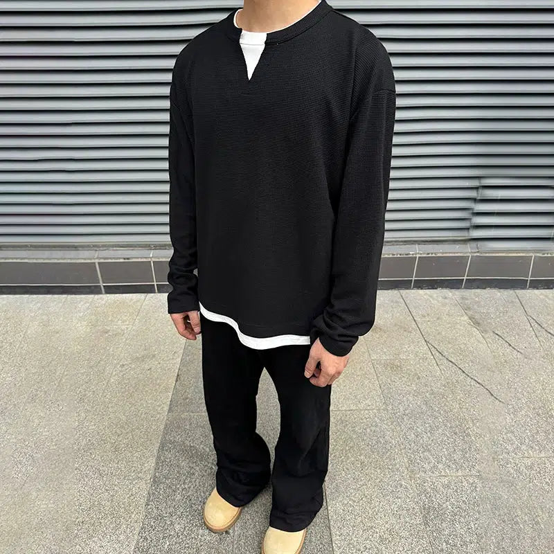 Casual Long Sleeve Pullover