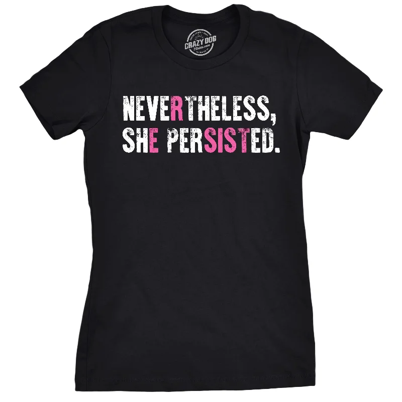 Resist Nevertheless She Persisted (Multicolor) Women's T Shirt