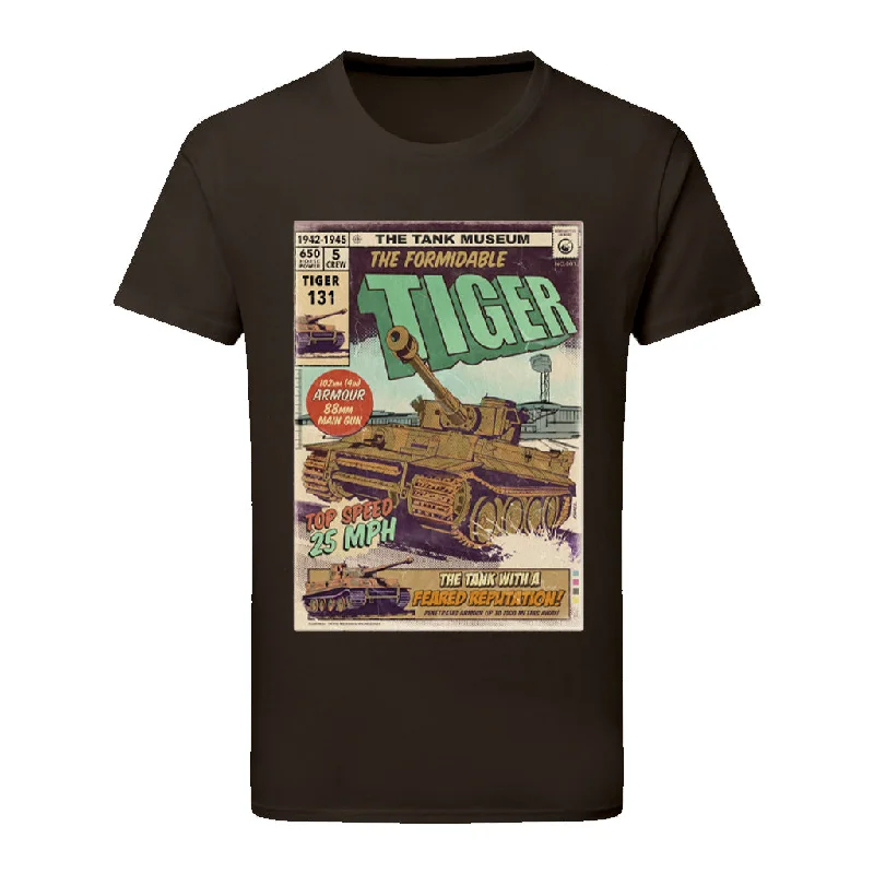 Tiger Tank Comic T-Shirt