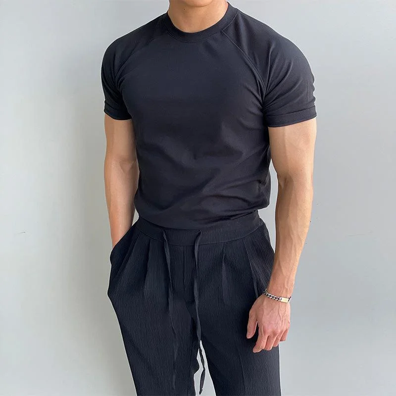 Slim Fit Round Neck T-shirt