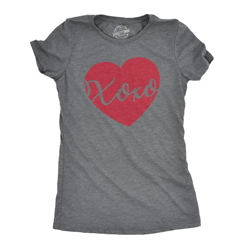 XOXO Script Heart Women's T Shirt