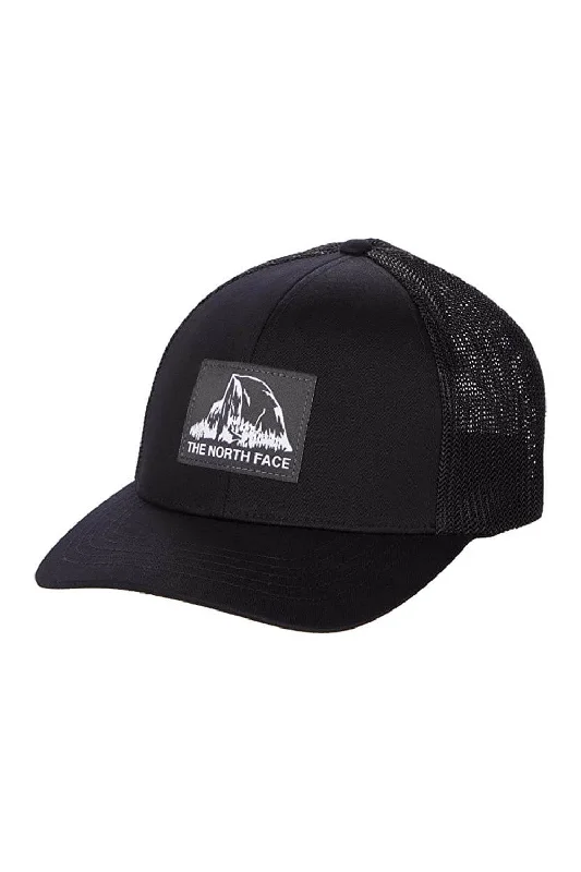 The North Face Truckee Trucker Hat in Black | NF0A55IQ-JK3-BLACK