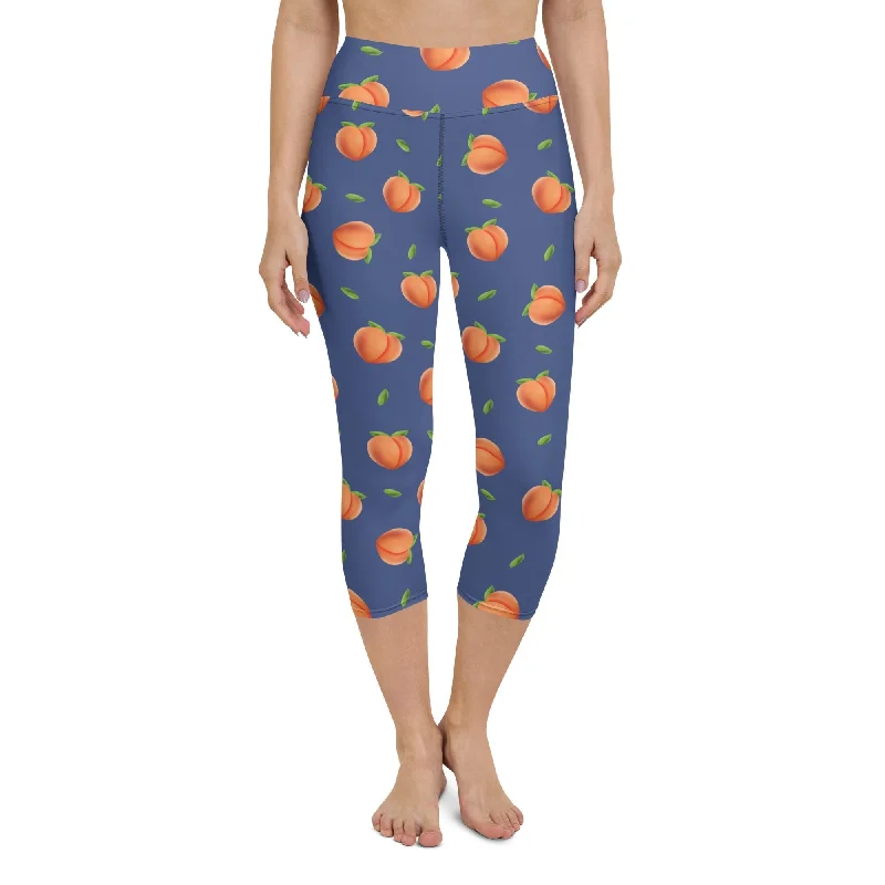 Peachy Yoga Capris