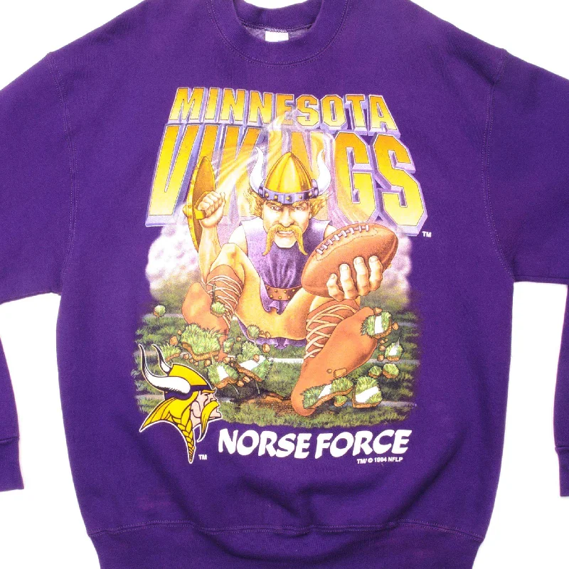 VINTAGE NFL MINNESOTA VIKINGS SWEATSHIRT 1994 SIZE XL MADE IN USA