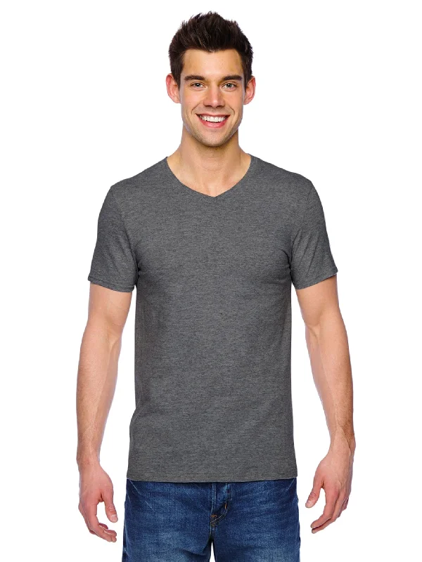 Fruit of the Loom 100% Sofspun Cotton V-Neck T-Shirt