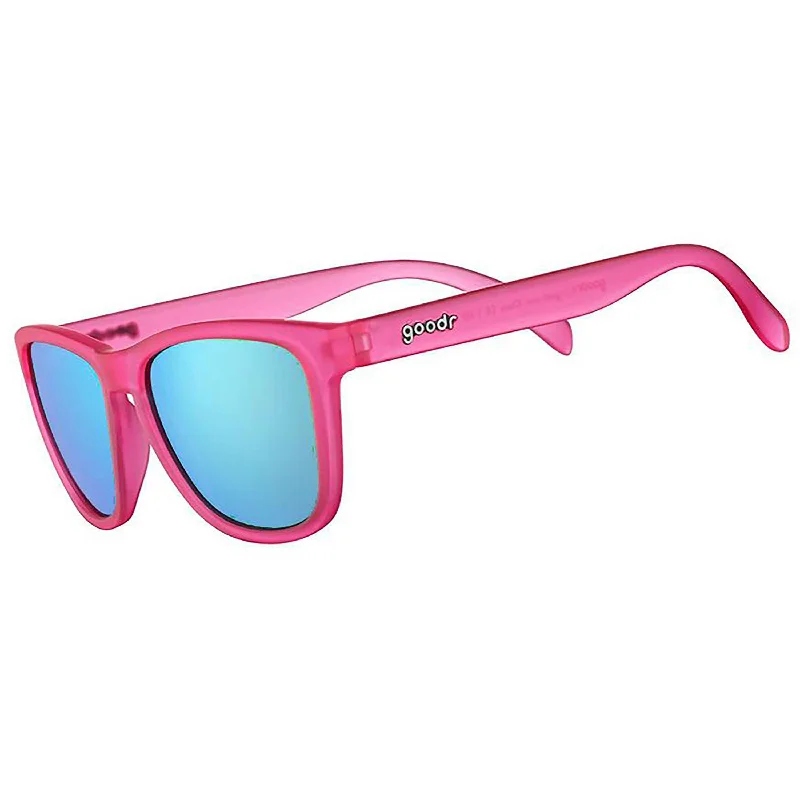 goodr Sunglasses Flamingos on a Booze Cruise OG Sunglasses in Pink | OG-PK-TL1