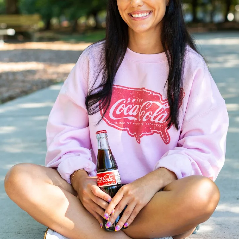 'Drink Cola Road Trip' Crewneck Sweatshirt