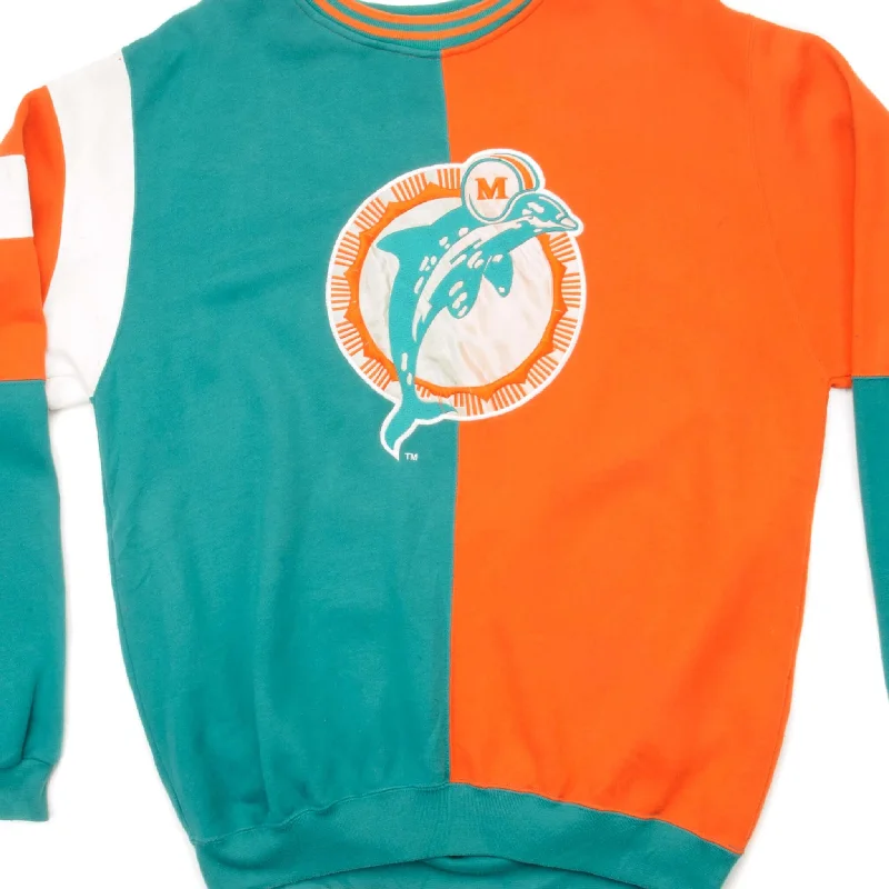 VINTAGE STARTER NFL MIAMI DOLPHINS SWEATSHIRT SIZE LARGE 1990s