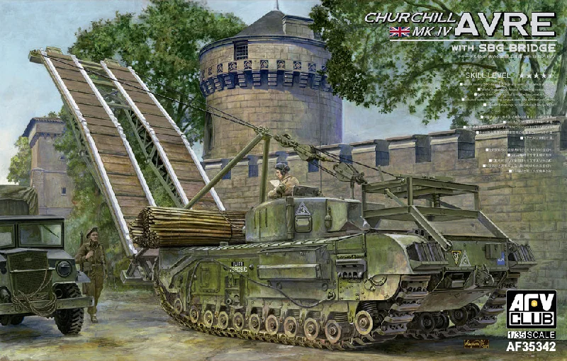 AFV Club, Churchill Mk 5 with SBG Bridge