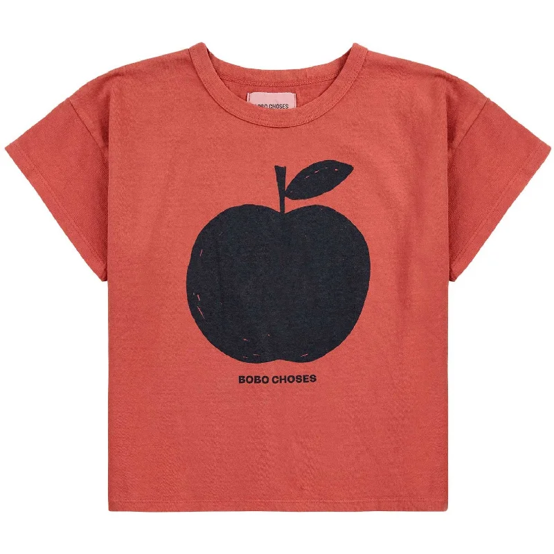 Bobo Choses Red Poma Red T-Shirt