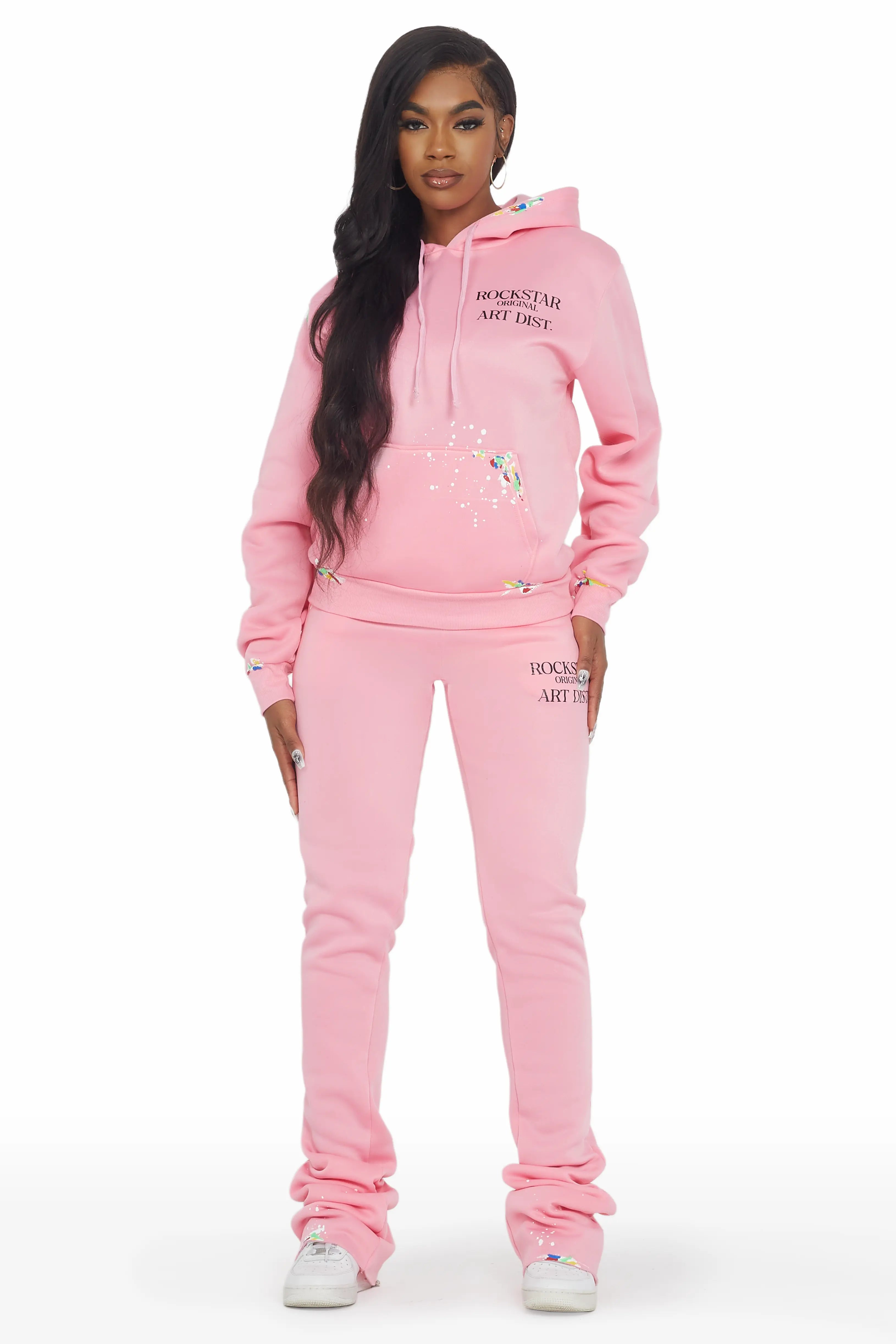 Nevaeh Pink Super Stacked Trackset