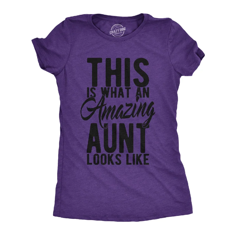 Heather Purple - Amazing Aunt