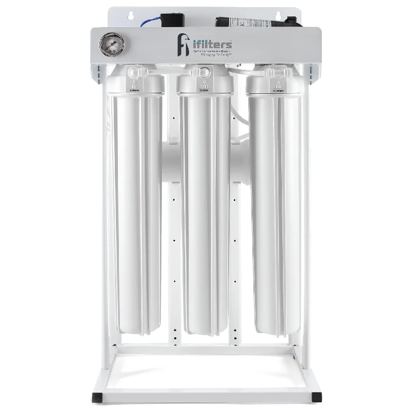 300 GPD Reverse Osmosis System Ultra Clean Safe Water, 1/4" Ports w/ All filters