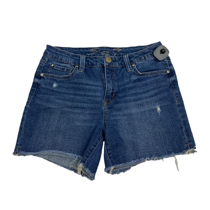 Blue Denim Shorts Seven 7, Size 6