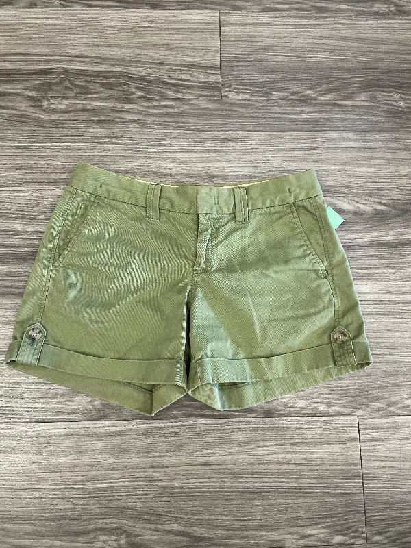 Green Shorts Banana Republic, Size 6